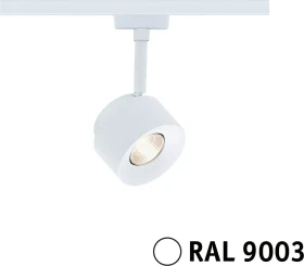 Paulmann URail Pane Schienensystem LED Spot 7.4W signalweiß, 1 Stück