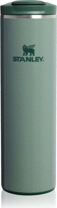 Stanley Transit Fliptop Mug Isolierbecher 470ml hammertone green