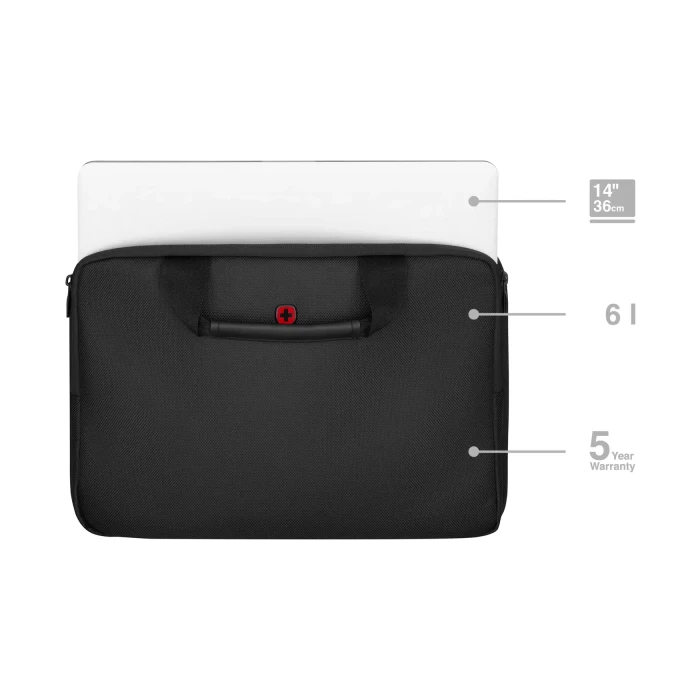 Wenger Guyde 14" Hülle, schwarz