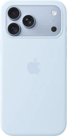 Apple Silikon Case mit MagSafe für iPhone 18 Pro Max klarblau