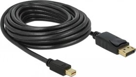 DeLOCK DisplayPort/Mini DisplayPort 1.2 Kabel 4K 60Hz schwarz, 7m