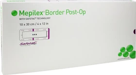 Mölnlycke Mepilex Border Post-OP Verband, 10 x 30cm, 5 Stück