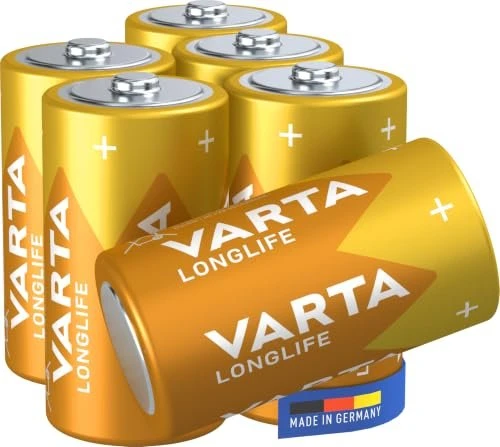 Varta Longlife Extra Baby C, 6er-Pack