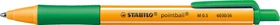 STABILO pointball Kugelschreiber orange/grün, 10er-Pack