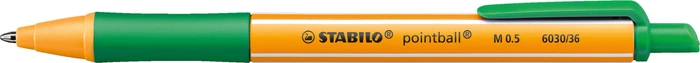 STABILO pointball Kugelschreiber orange/grün