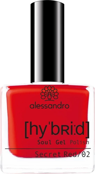 Alessandro Hybrid Soul Gel Nagellack 111 secret red, 8ml