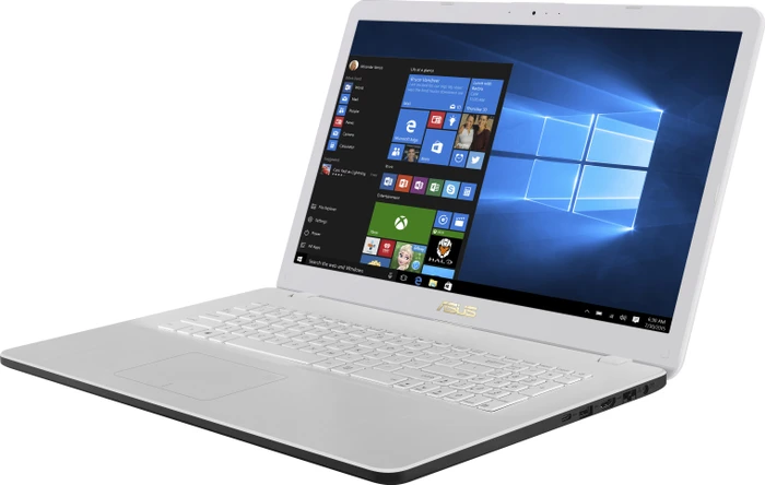 ASUS VivoBook 17 F705QA-GC068T, Pearl White, A12-9720P, 8GB RAM, 256GB SSD, DE