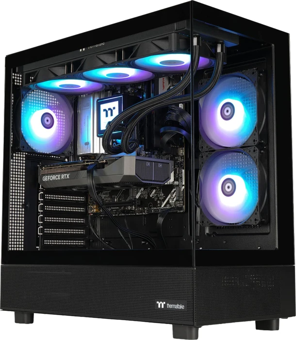 Thermaltake FTW V270, Black, Ryzen 7 9700X, 32GB RAM, 1TB SSD, GeForce RTX 5070