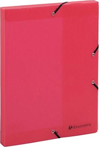 Exacompta Iderama Archivbox mit Gummizug 25mm, A4, rot