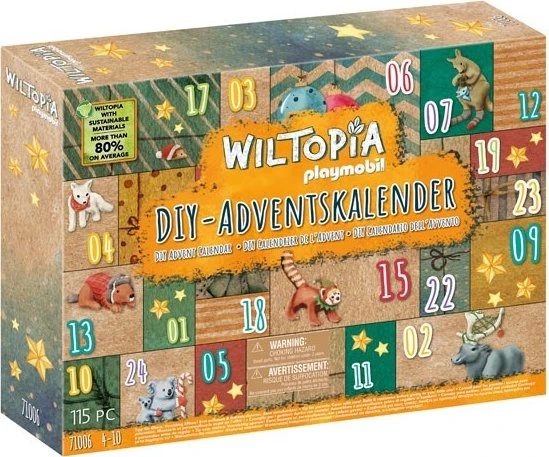 playmobil Wiltopia - DIY Adventskalender: Tierische Weltreise