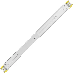 SilverStone RMS03-26, Rackmountschienen, silber, 23mm, 1HE