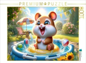 Calvendo Sommertage und Planschvergnügen: Ein Hamster entdeckt das Wasser