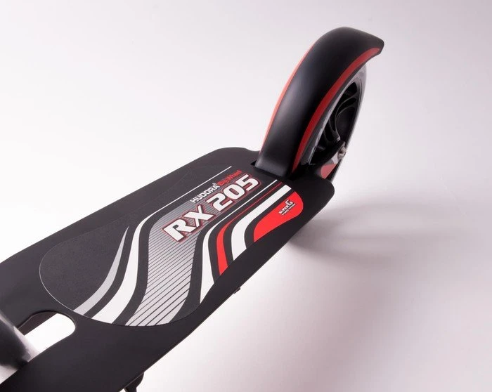 Hudora Big Wheel 205 Scooter schwarz/rot