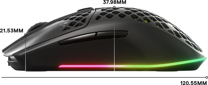 SteelSeries Aerox 3 schwarz, USB