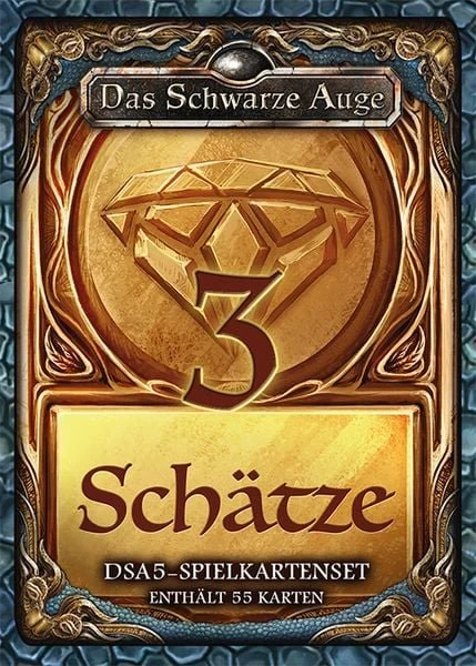 Das Schwarze Auge Spielkartenset Schätze & Kostbarkeiten 3