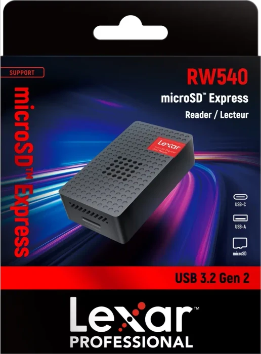 Lexar microSDXC Express Card Reader, USB-C 3.1 [Buchse]