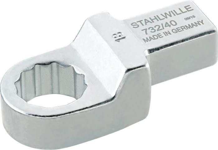 Stahlwille 731/10 Einsteck-Ringschlüssel 9x12mm, 17mm