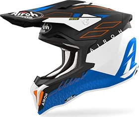Airoh Strycker Skin matt blau/weiß/schwarz