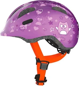 ABUS Smiley 2.0 Kinderhelm purple star