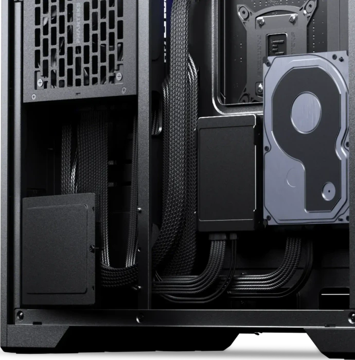 Phanteks XT M5 Black, schwarz, Glasfenster