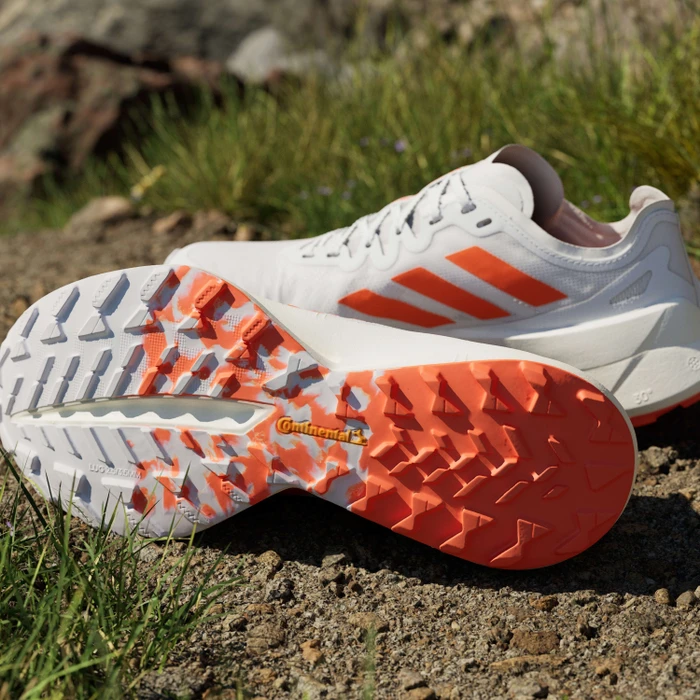adidas Terrex Agravic Speed cloud white/impact orange/dash grey (Damen)