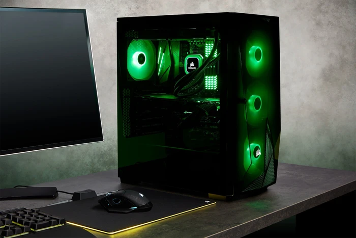 Corsair Carbide Series SPEC-DELTA RGB, schwarz, Glasfenster