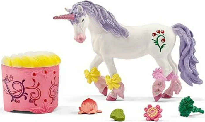 Schleich Bayala - Playset Pflege- und Futterset Einhorn und Pegasus