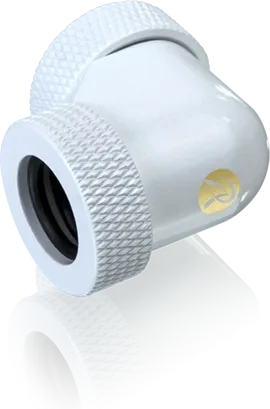 Raijintek Pelias D140906 L-Verbinder 90° 14mm, weiß, 6er-Pack