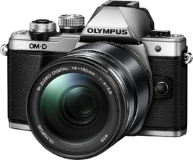 Olympus OM-D E-M10 Mark II silber mit Objektiv M.Zuiko digital ED 14-150mm 4.0-5.6 II