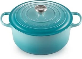 Le Creuset Signature Gusseisen Bräter rund 28cm 6.7l karibik