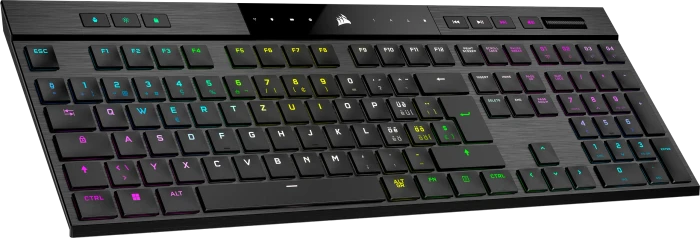 Corsair Gaming K100 AIR Wireless, MX RGB ULP Tactile, USB/Bluetooth, CH