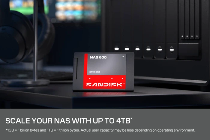 SanDisk NAS 600 SATA SSD 2TB, 2.5" / SATA 6Gb/s