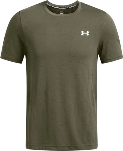 Under Armour Vanish Seamless Funktionsshirt kurzarm marine od green/white (Herren)