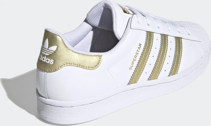 adidas Superstar cloud white/gold metallic (Damen)