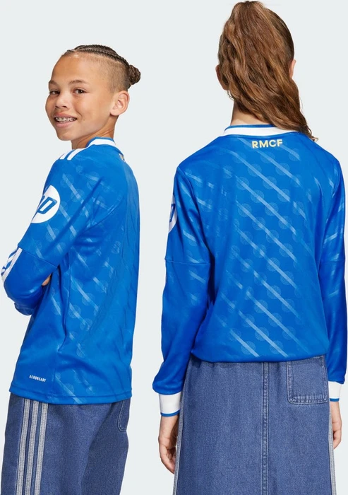 adidas Real Madrid 2025/2026 Ausweichtrikot langarm (Junior)