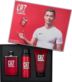 Cristiano Ronaldo CR7 Fearless EdT 100ml + Duschgel 150ml + Body Spray 150ml Duftset