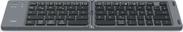 Hama Travel 450 Mini-Tastatur, schwarz, faltbar, Bluetooth, DE