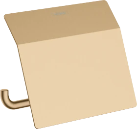 Hansgrohe AddStoris Toilettenpapierhalter mit Deckel brushed bronze