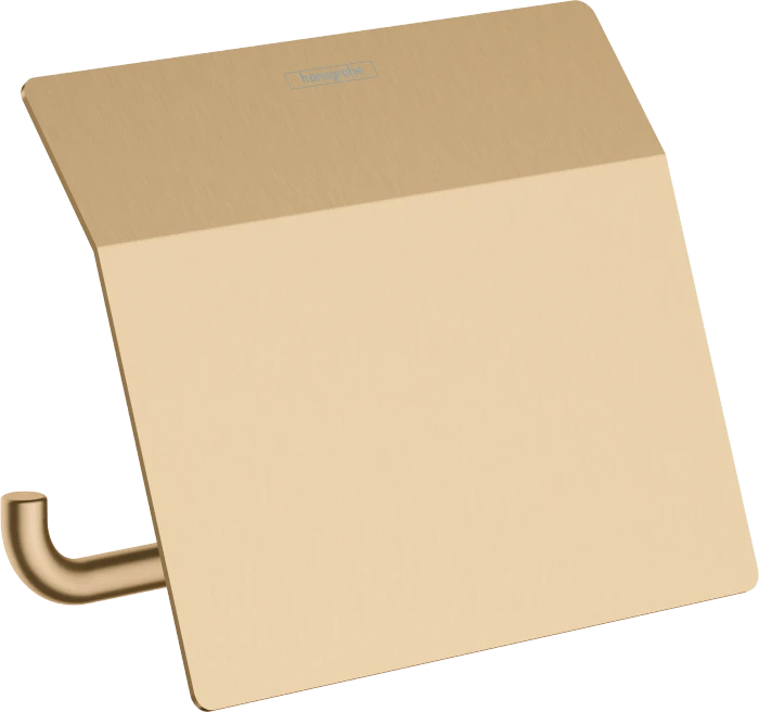 Hansgrohe AddStoris Toilettenpapierhalter mit Deckel brushed bronze