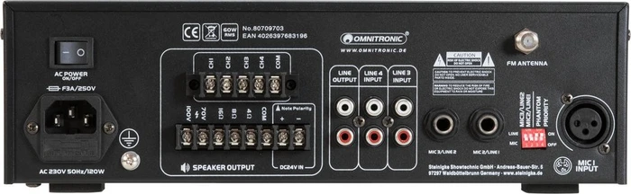 Omnitronic CPZ-60P ELA