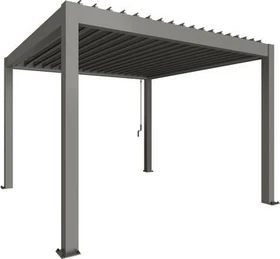 Biohort Pergola 3.5x3.5 quarzgrau-metallic/quarzgrau-metallic