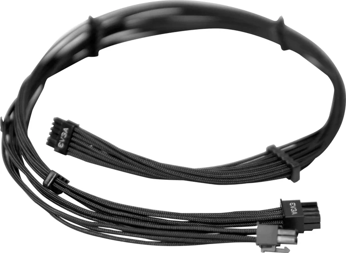 EVGA PerFE 12 Kabel, 2x 8-Pin PCIe auf 1x 12-Pin Micro-Fit 3.0, Adapterkabel, 737mm