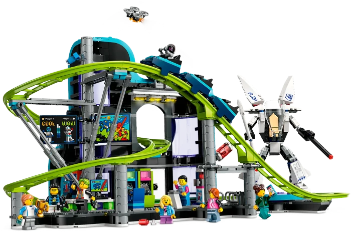 LEGO City - Achterbahn mit Roboter-Mech (60421) – Bild 3 von 6
