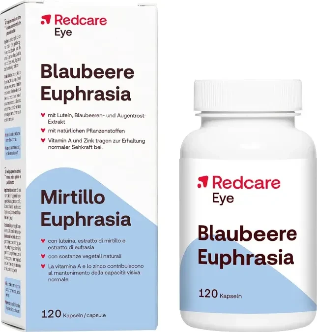 Redcare Eye Blaubeere Euphrasia Kapseln