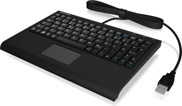 KeySonic ACK-3410, schwarz, USB, DE