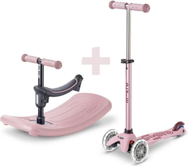 Micro Mini Micro Deluxe Rock & Go LED Kickboard