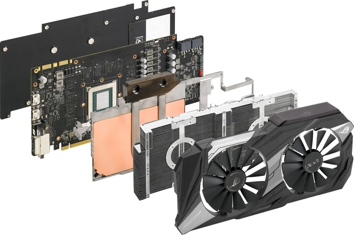 ASUS ROG Poseidon GeForce GTX 1080 Ti Platinum, ROG-POSEIDON-GTX1080TI-P11G-GAMING, 11GB GDDR5X, DVI, 2x HDMI, 2x DP
