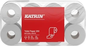 Katrin Toilettenpapier 250 2-lagig weiß, 64 Rollen