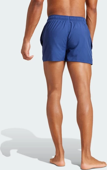 adidas Essentials Logo CLX Badeshorts dark blue/white (Herren)