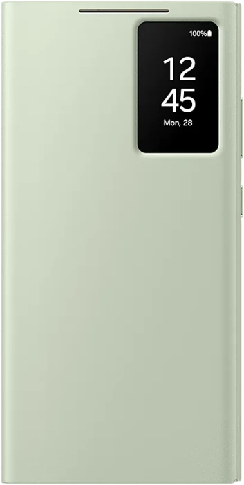 Samsung Smart View Wallet Case für Galaxy S24 Ultra light green